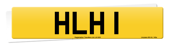 Registration number HLH 1